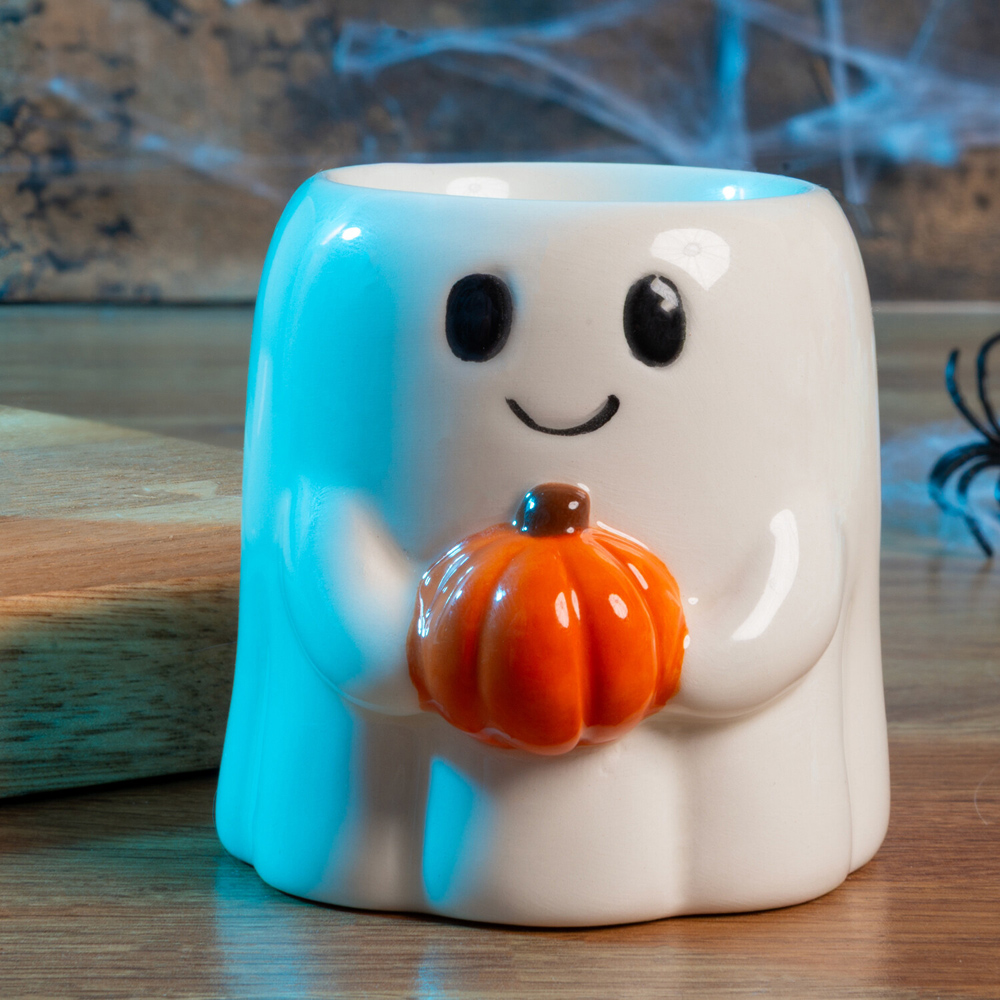 Pack of 2 Ghost Egg Cups White Image 7