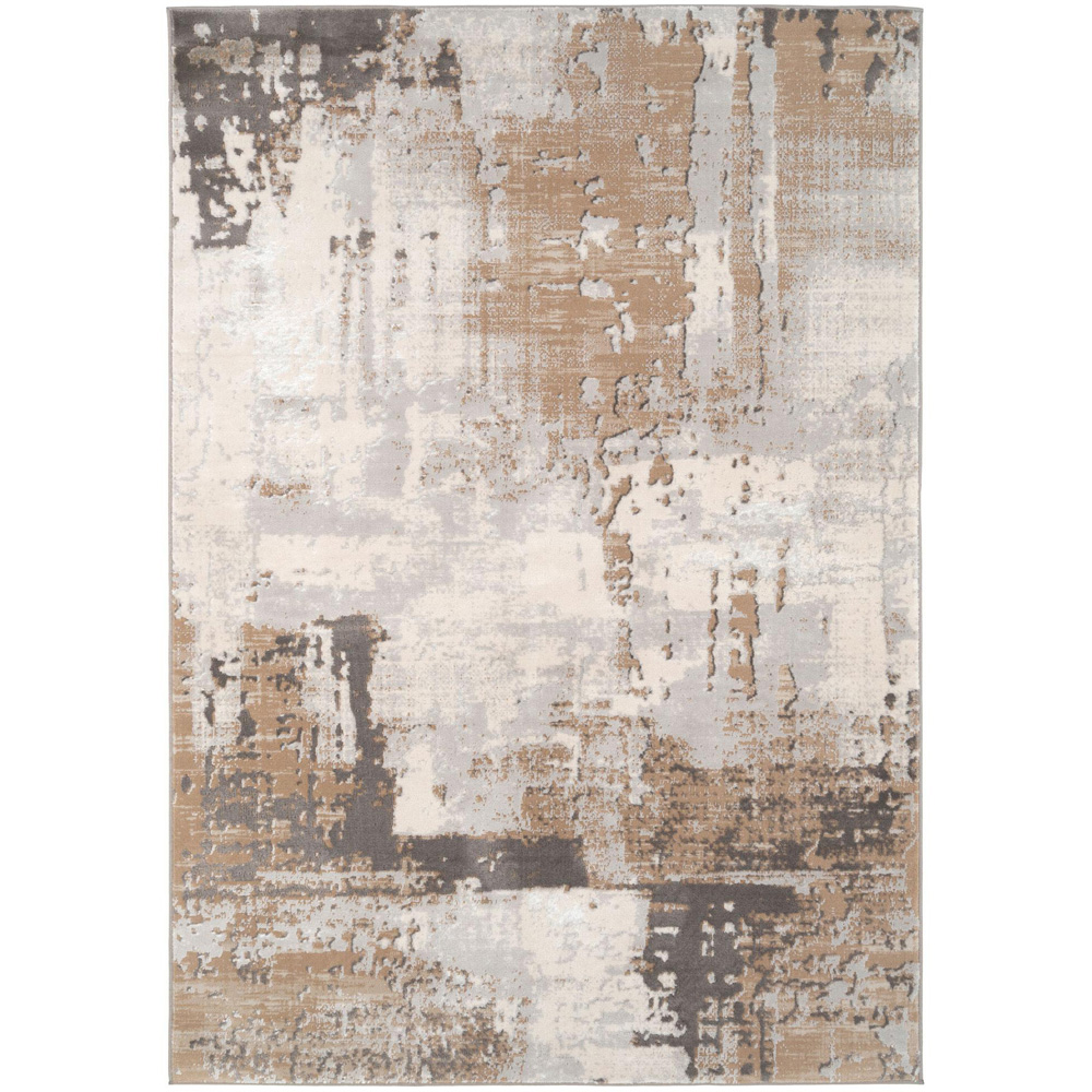 Kukoon Hatton Grace Beige Distressed Rug 120 x 170cm Image 2