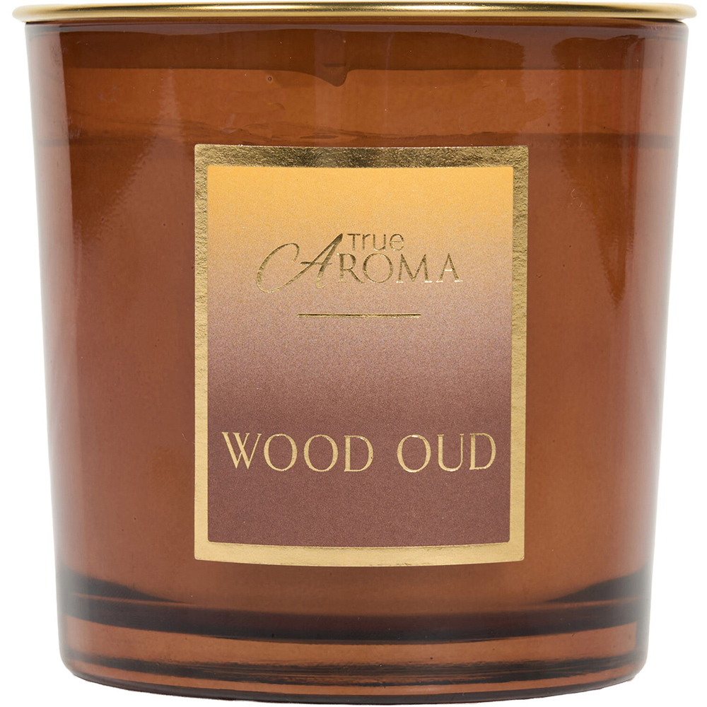 Wood Oud Scented Candle Image 2