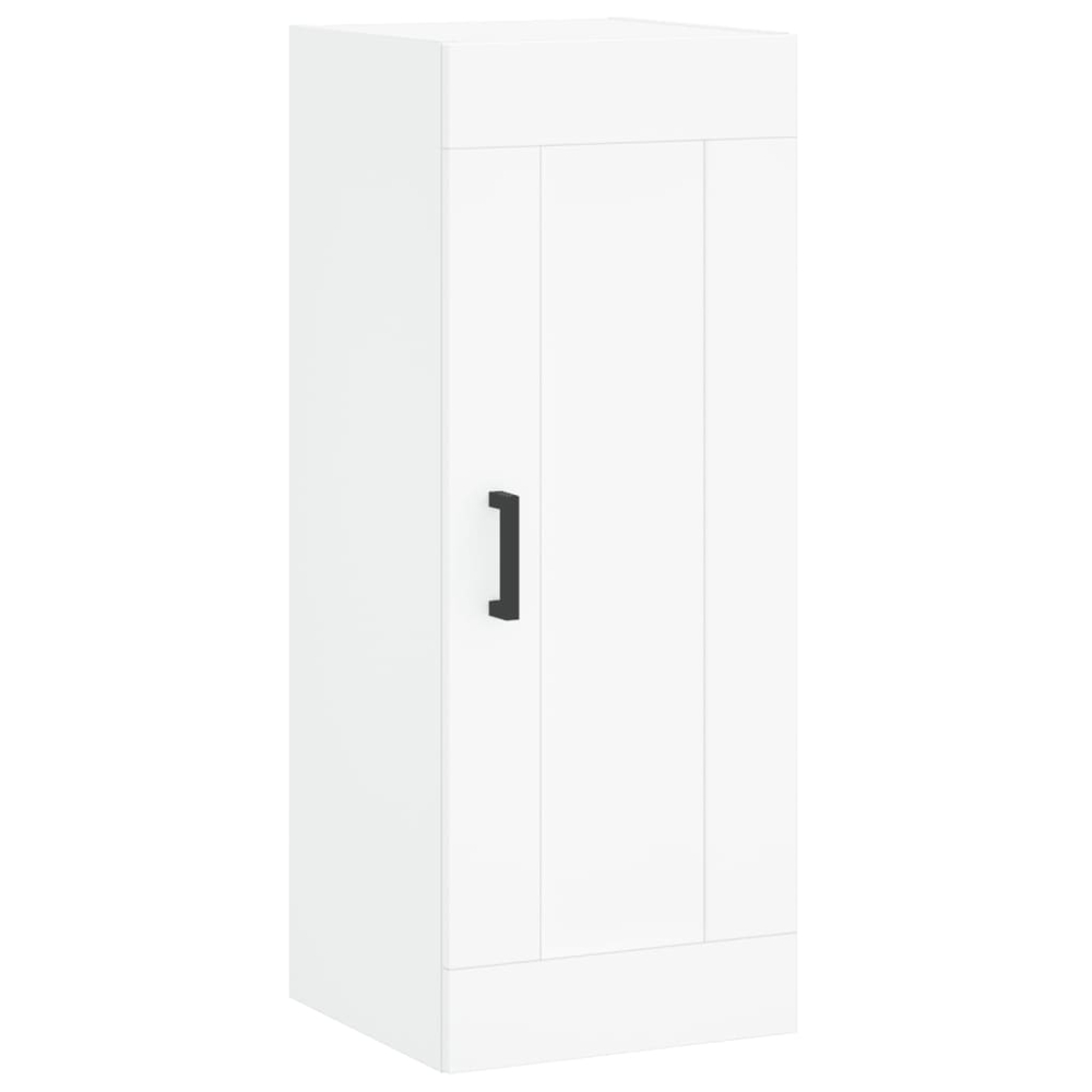 vidaXL Single Door 3 Drawer White Highboard Image 8