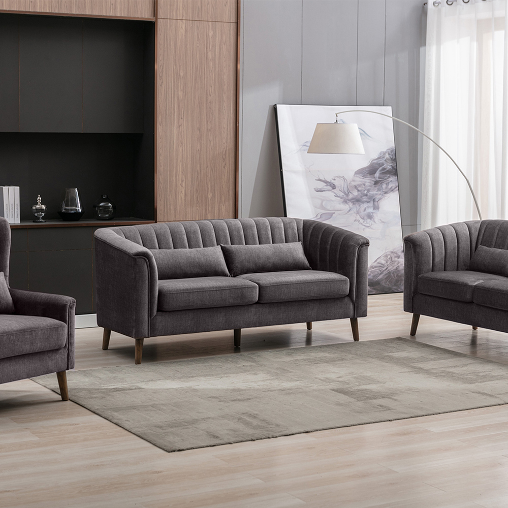 Brooklyn Meabh 3 Seater Granite Sofa Image 2