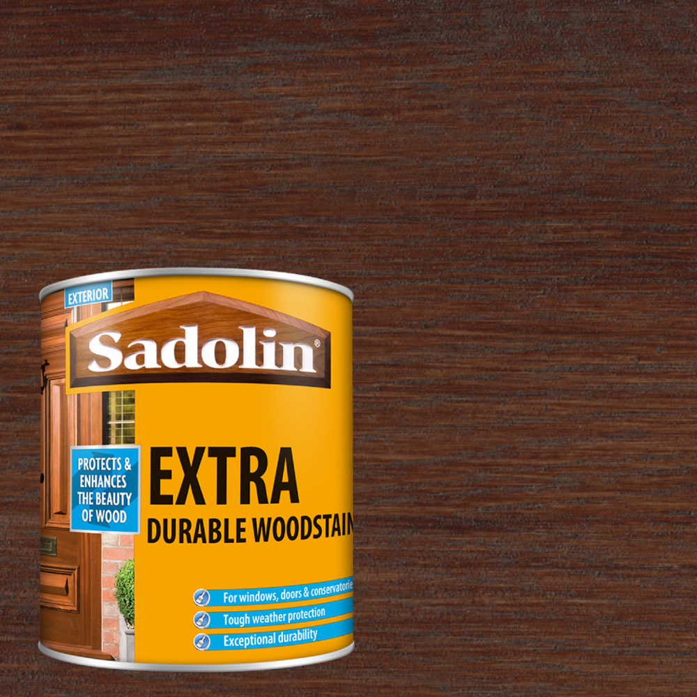 Sadolin Extra Rosewood Exterior Woodstain 5L Image 4