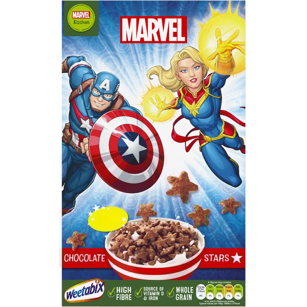Weetabix Marvel Chocolate Stars 500g Image