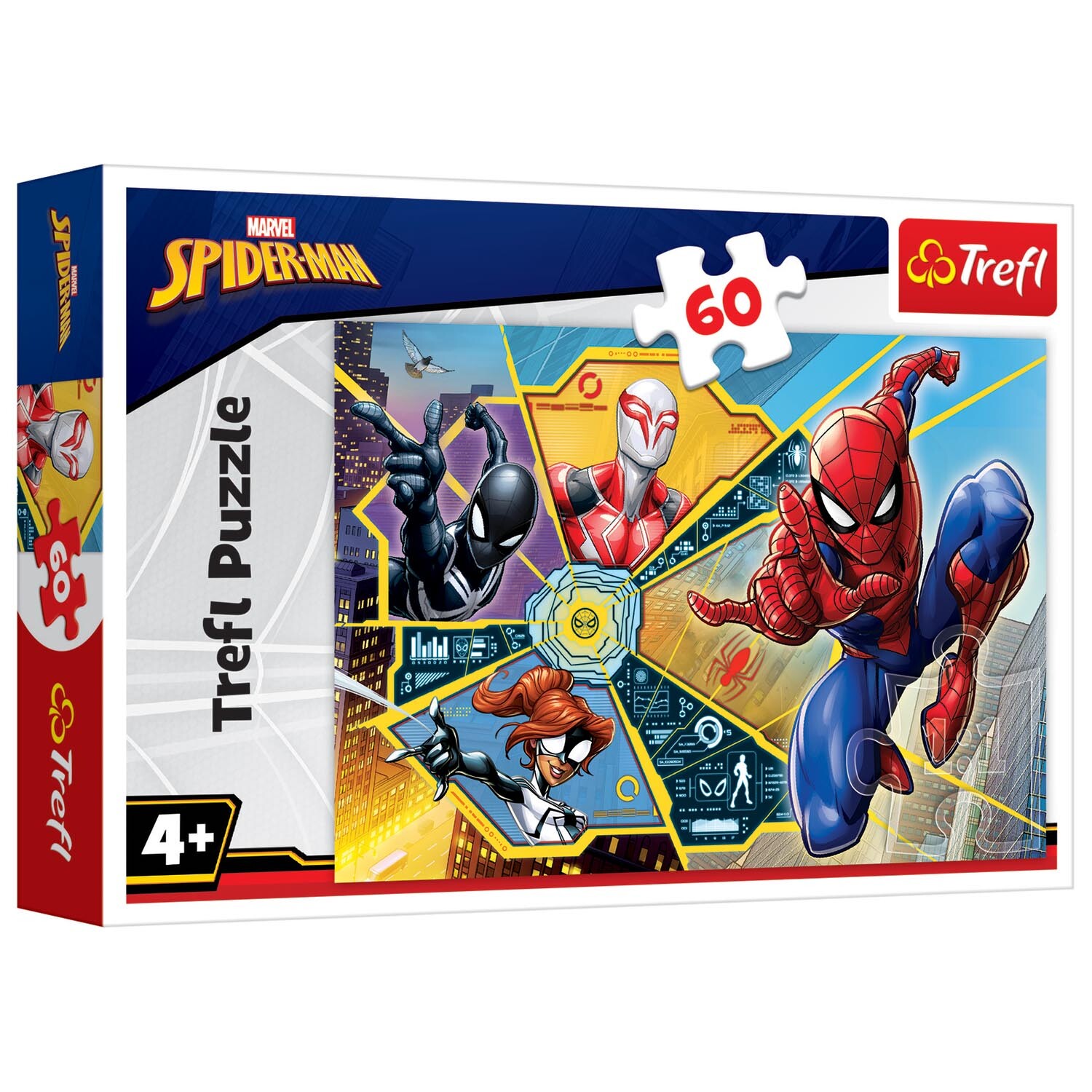 TREFL Marvel Spider-Man Puzzle 60 Piece Image