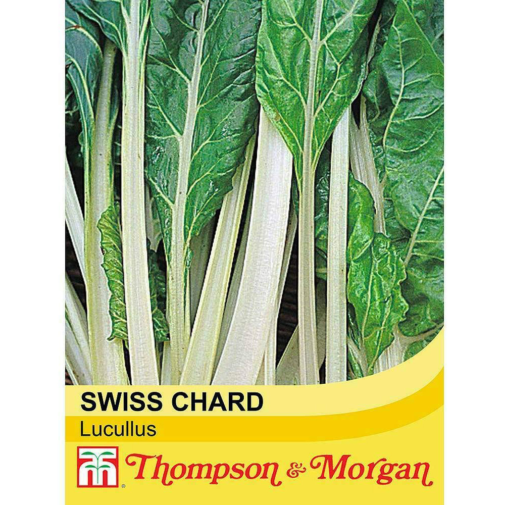 Thompson & Morgan Swiss Chard Lucullus Seed Packet Image 2