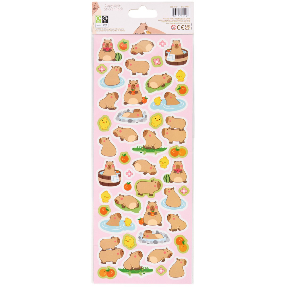 Capybara Sticker Pack Image 2