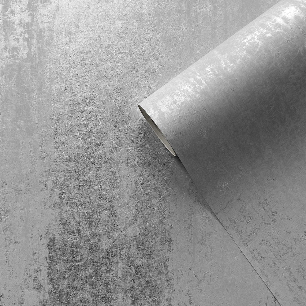 Muriva Sienna Ombre Silver and Grey Wallpaper Image 2