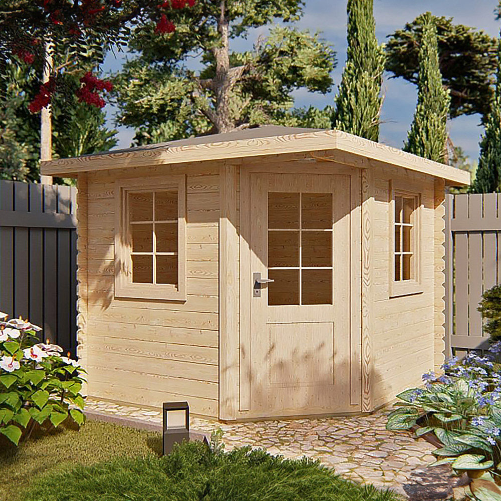 Shire Colombo 8 x 8ft Log Cabin Image 2