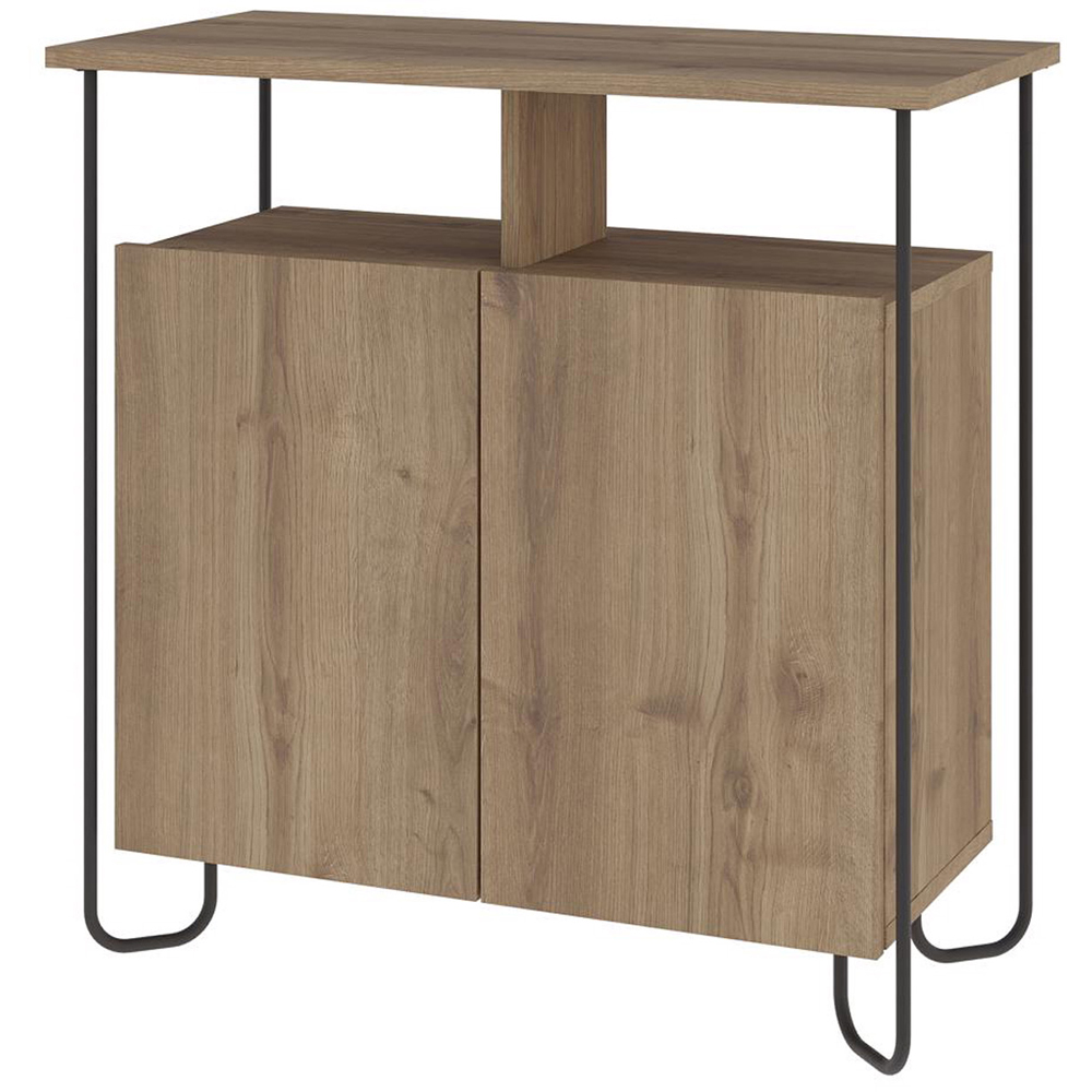 FWStyle Cornea 2 Door Dark Oak Sideboard Image 2