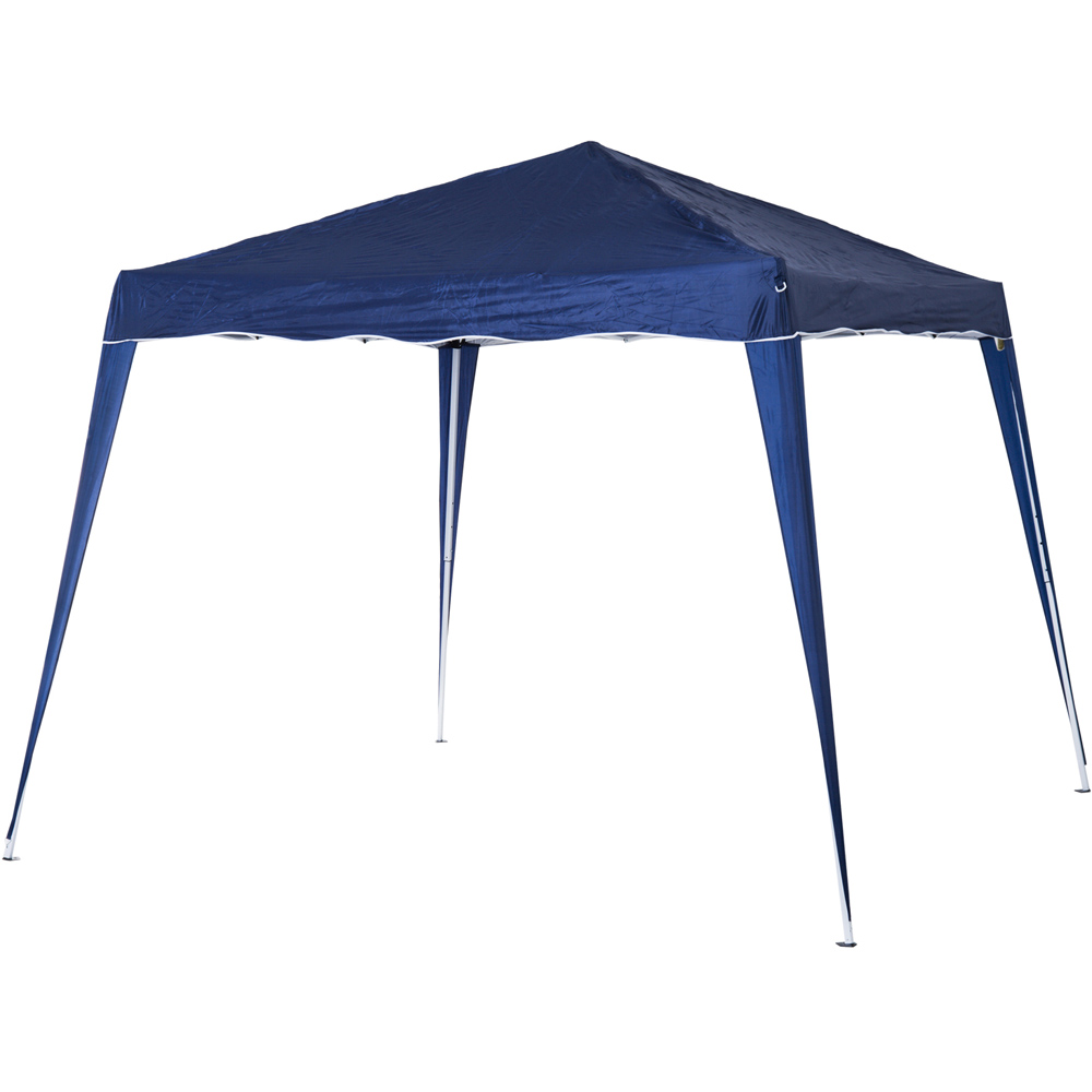 Outsunny 2.5 x 2.5m Blue Water Resistant Pop Up Gazebo with Carry Bag Image 2