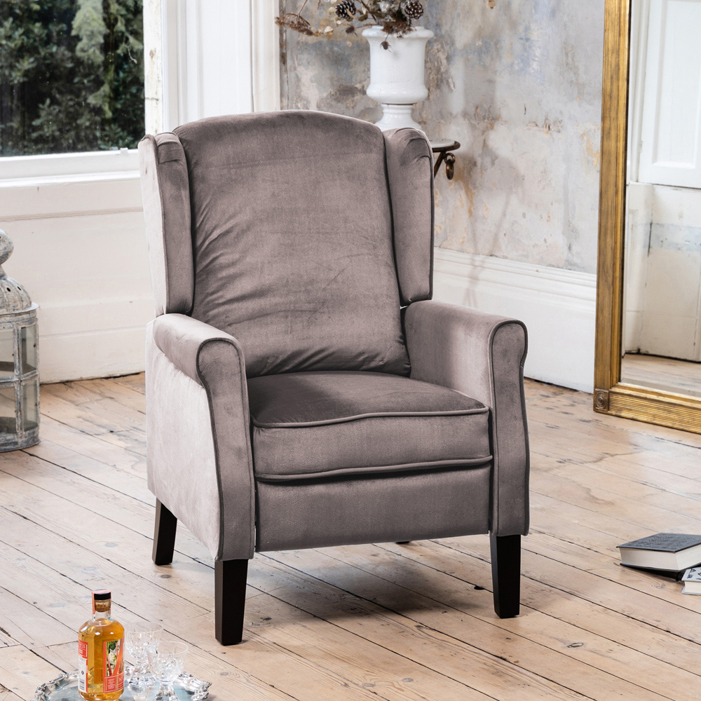 Artemis Home Barksdale Grey Recliner Armchair Image 4