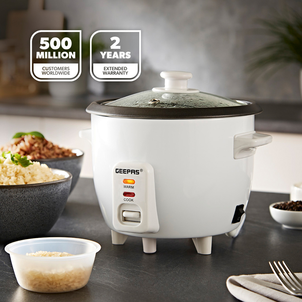 Geepas GRC35048UK 0.6L Electric Rice Cooker 300W Image 2