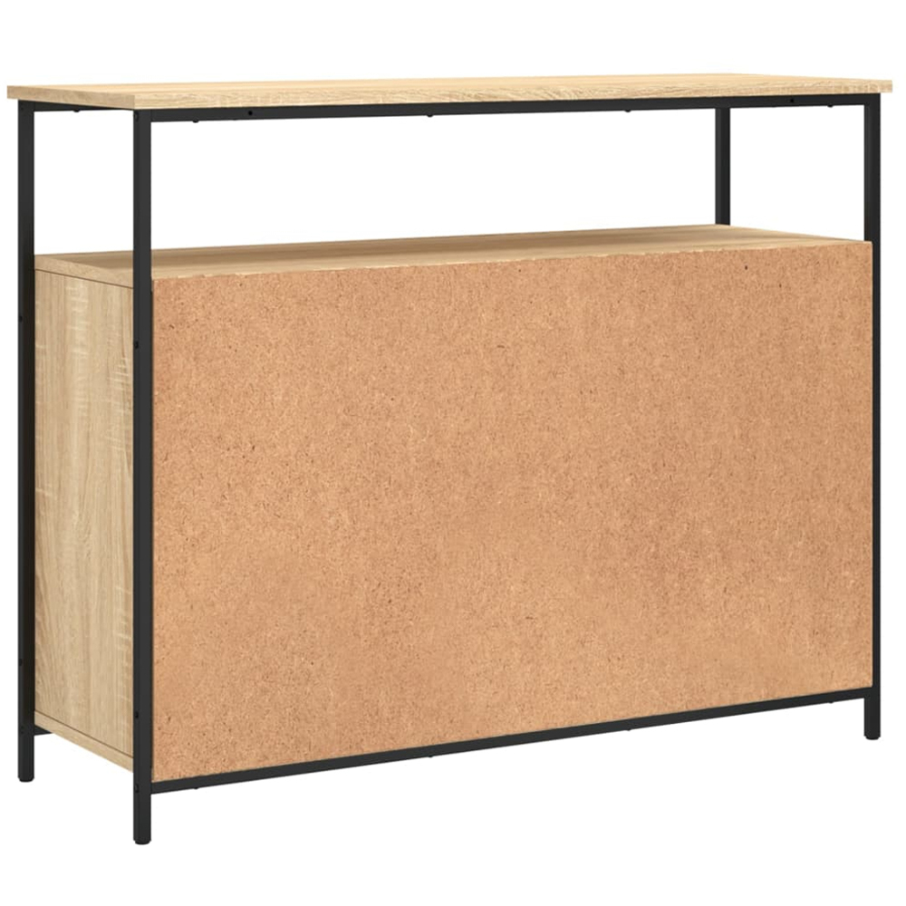 vidaXL 2 Door 3 Shelf Sonoma Oak Sideboard Image 7