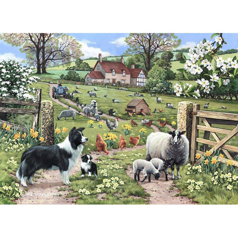 The House of Puzzles Early Learning 1000 Piece Jigsaw Puzzle Image