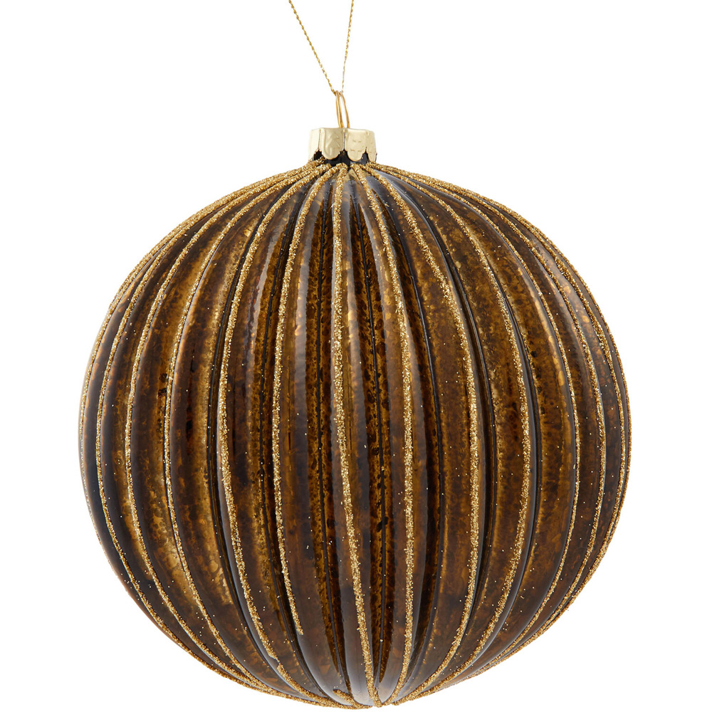 Large Mottled Glass Bauble Image 4