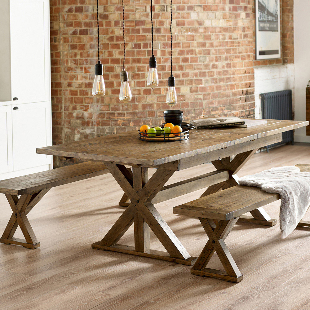 Julian Bowen Chatsworth 4 Seater Extending Dining Table Image 9