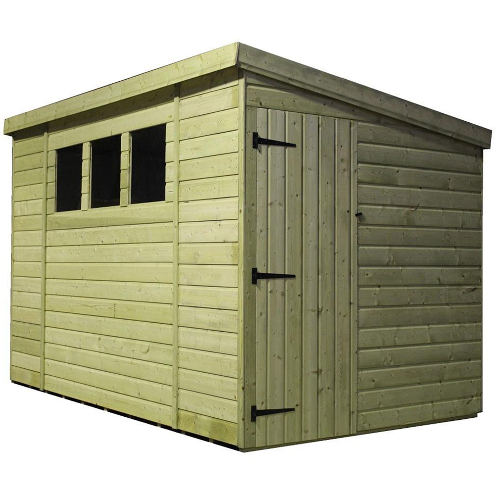 Empire Sheds 2500 9 x 4ft Tongue and Groove Pent Garden Shed Image 1
