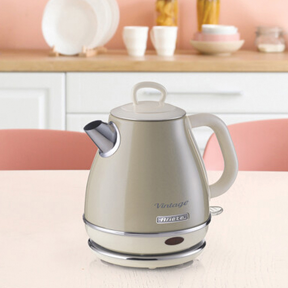Ariete Vintage AR6803 Cream 1L Kettle Image 2