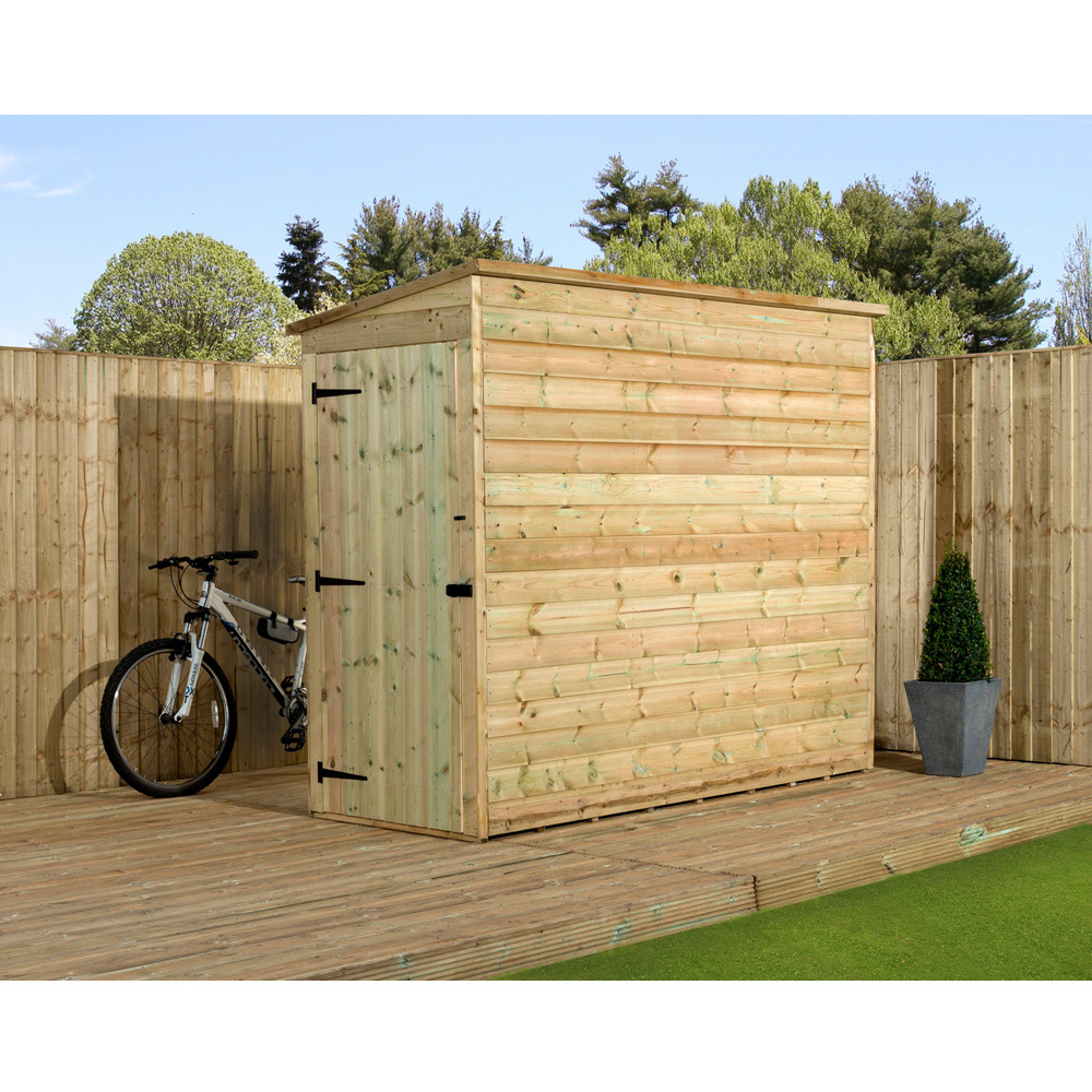 Empire Sheds 2000 7 x 3ft Tongue and Groove Pent Garden Shed Image 4
