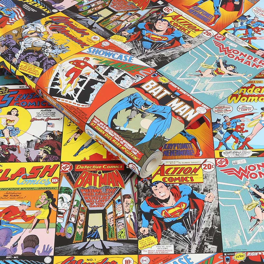 DC Comics Collection Wallpaper Multi Image 2