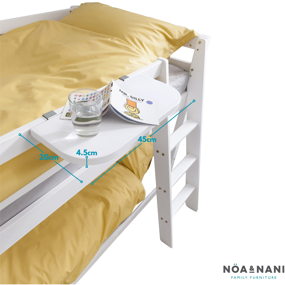Noa and Nani Frans White Shelf for Cabin or Bunk Beds Image 6