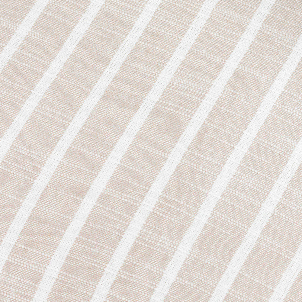 Yard Hessle Cream Stripe Cotton Cushion 45 x 45cm Image 5