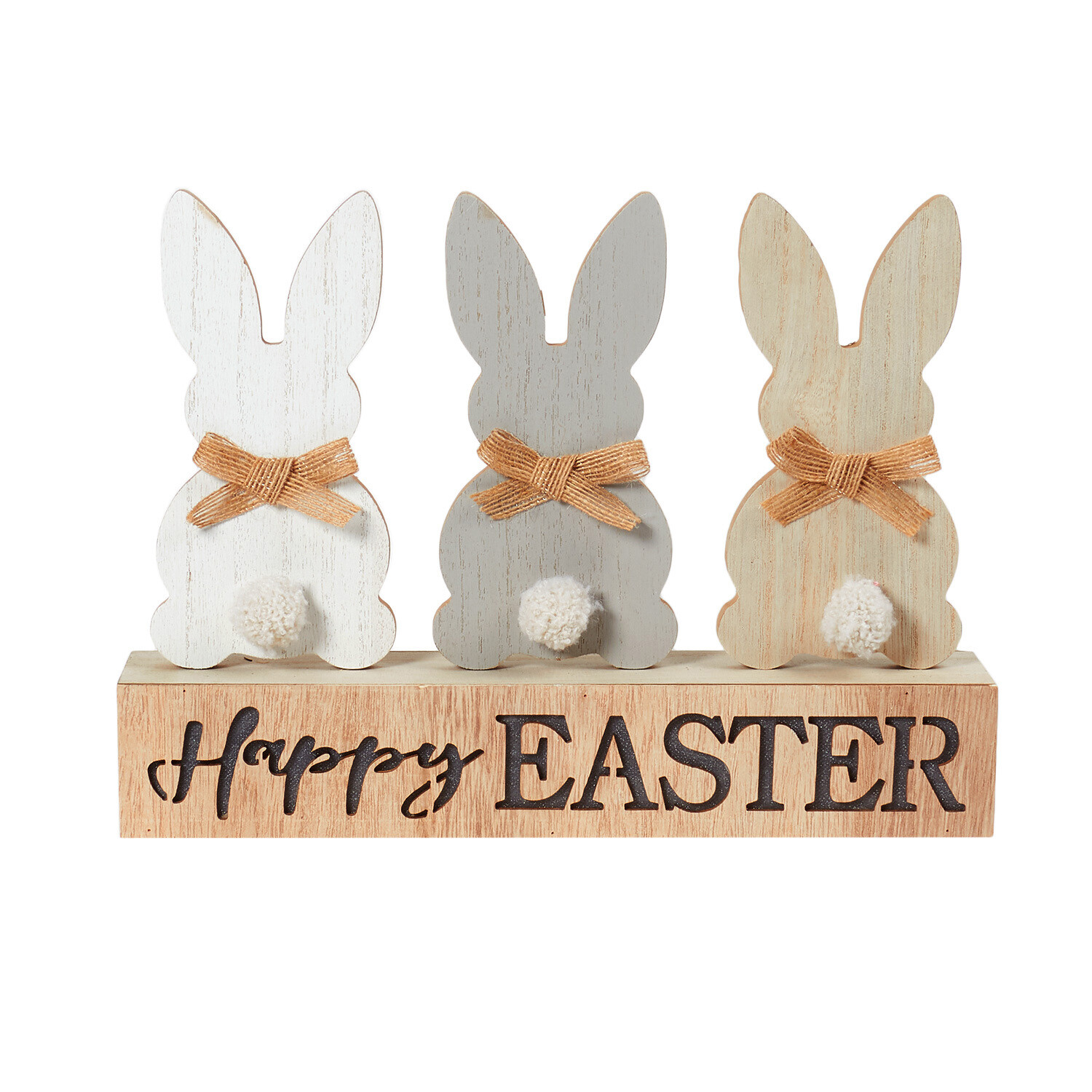 Rustic Easter Bunny Ornament Image 1