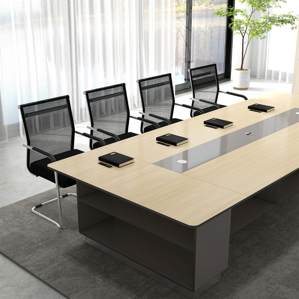 Costway Set of 4 Black Executive Office Chair Image 3