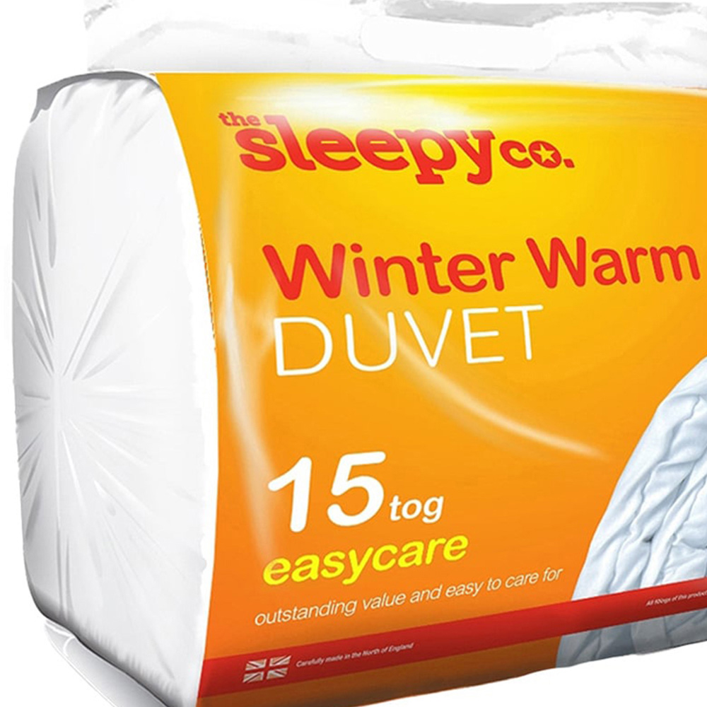 Sleepworks King Size White Extra Warm Duvet 15 Tog Image 6