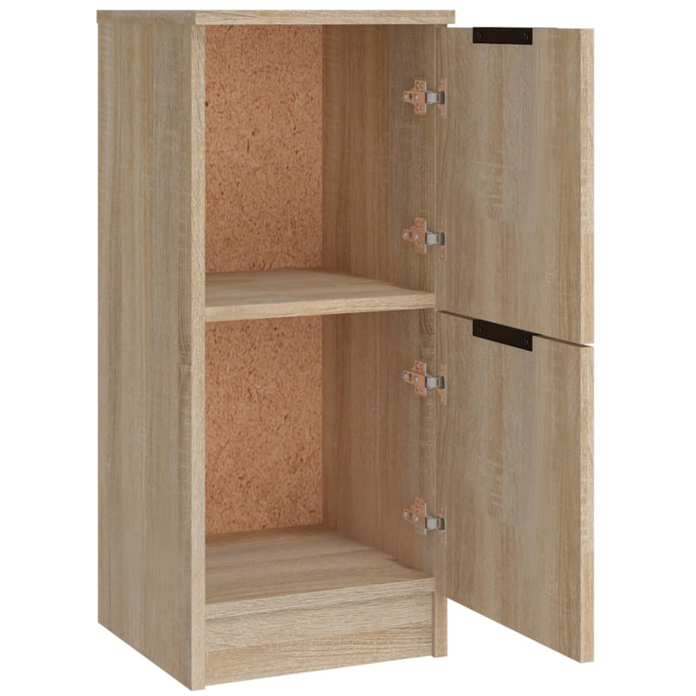 vidaXL 6 Door Sonoma Oak Sideboard 3 Piece Image 8