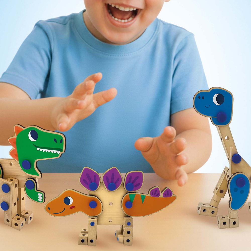 SES Creative Brix Junior Dinosaurs Construction Set Image 3