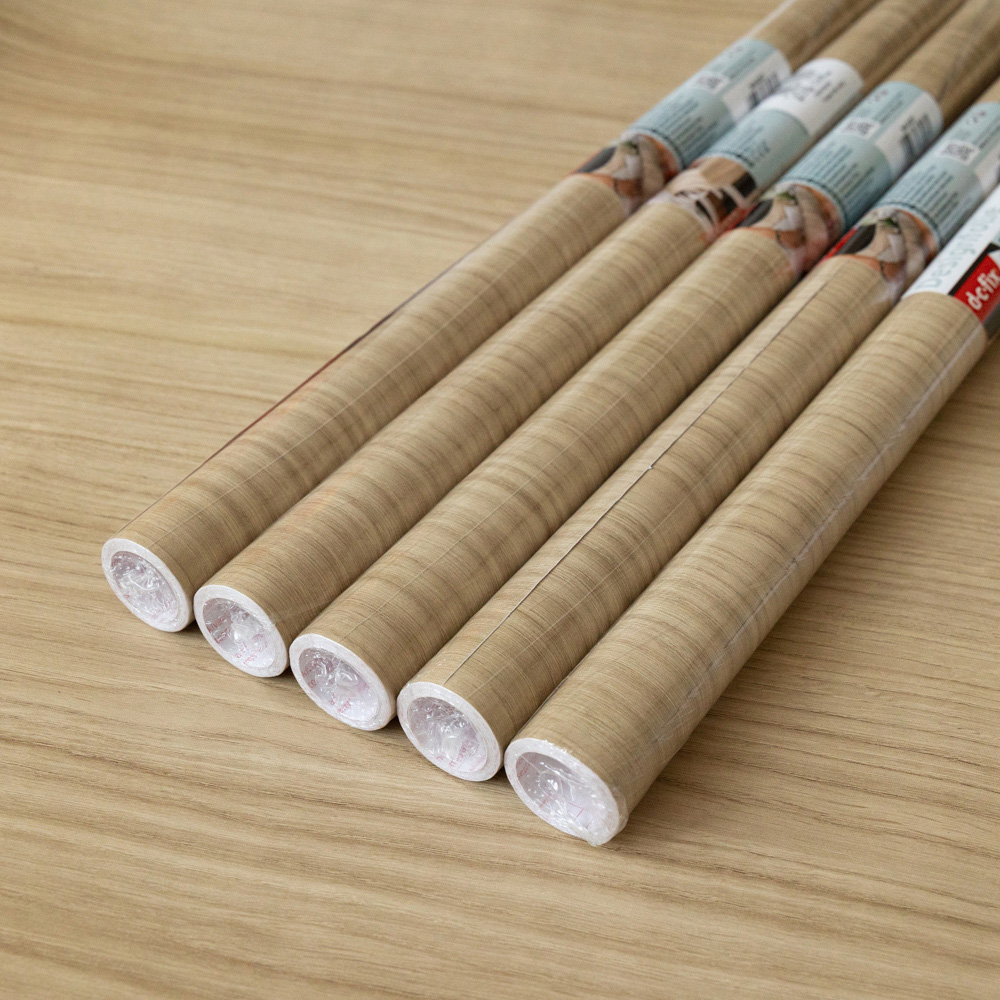 d-c-fix Tropea Oak Self-Adhesive Plastic Vinyl Wrap Film 67.5cm x 2m 5 Pack Image 2