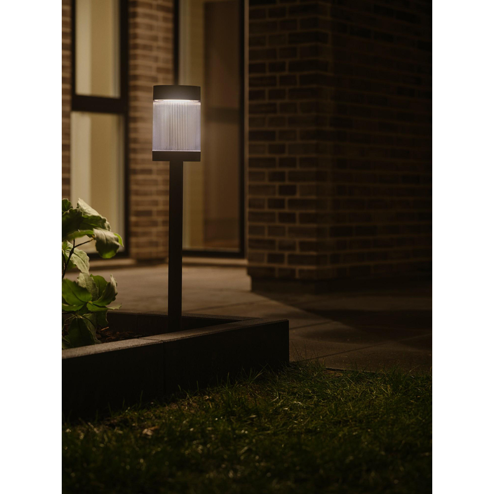 Nordlux Coupar Solar Black Garden Light Image 2