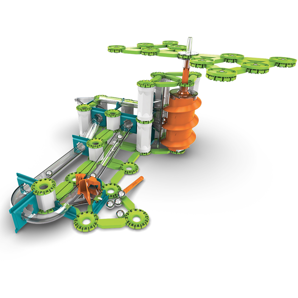Geomag Mechanics Gravity Recycled Elevator Circuit 207 Piece Image 3
