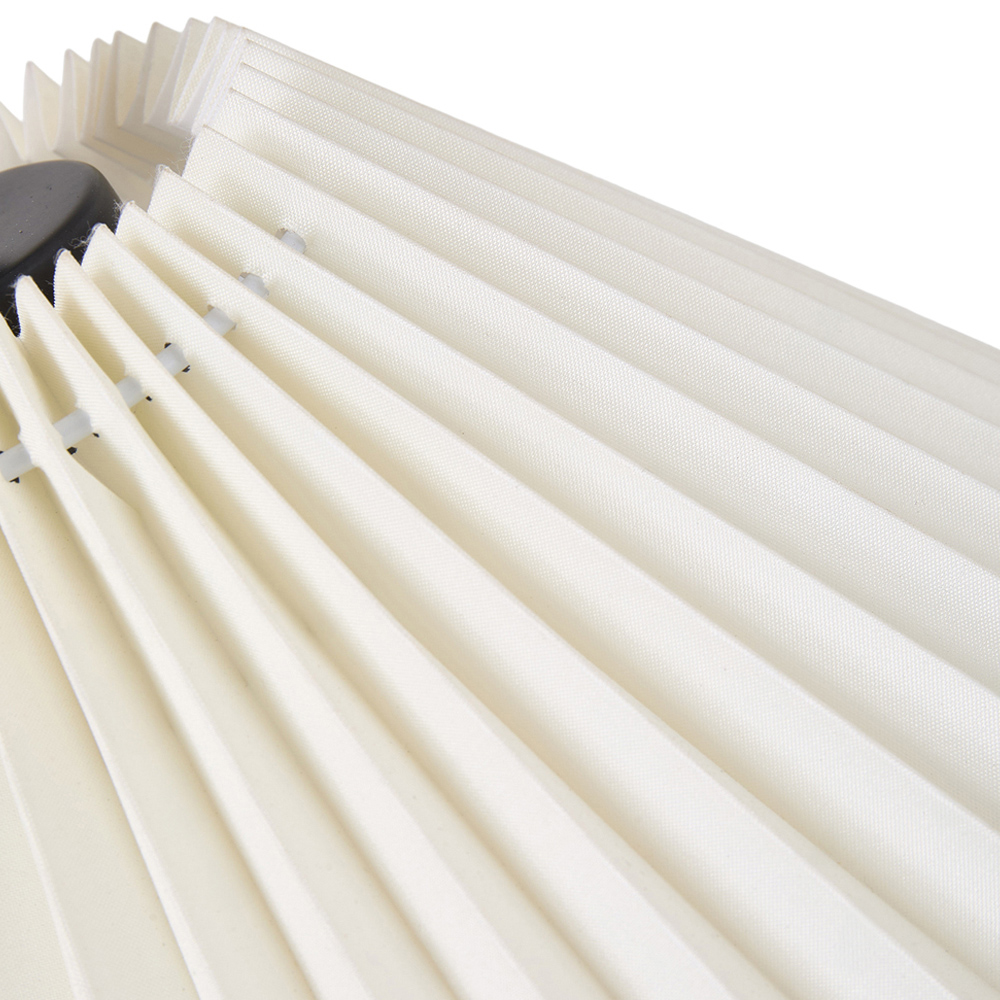 Living and Home Black LED Floor Lamp Image 4
