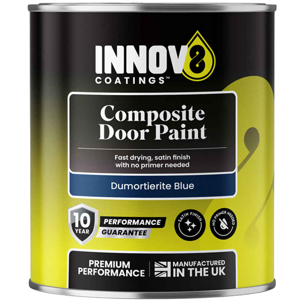 Innov8 Coatings Dumortierite Blue Composite Door Paint 750ml Image 2