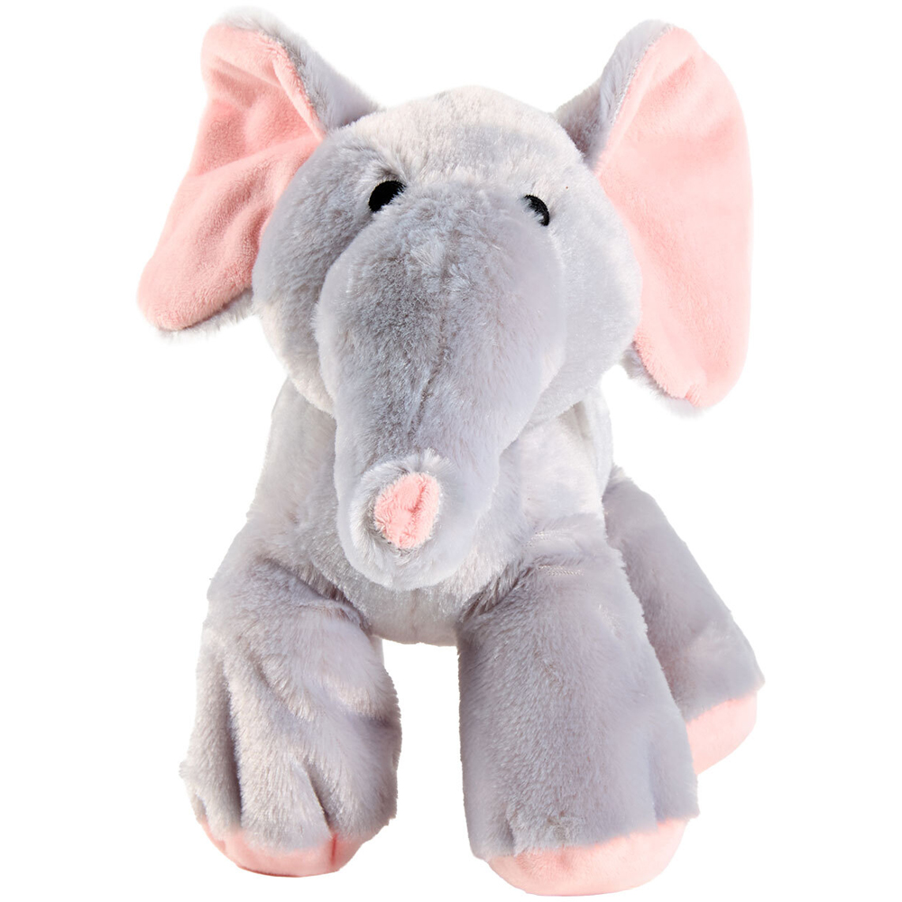 Big Paws Elephant Dog Toy Grey Image 2