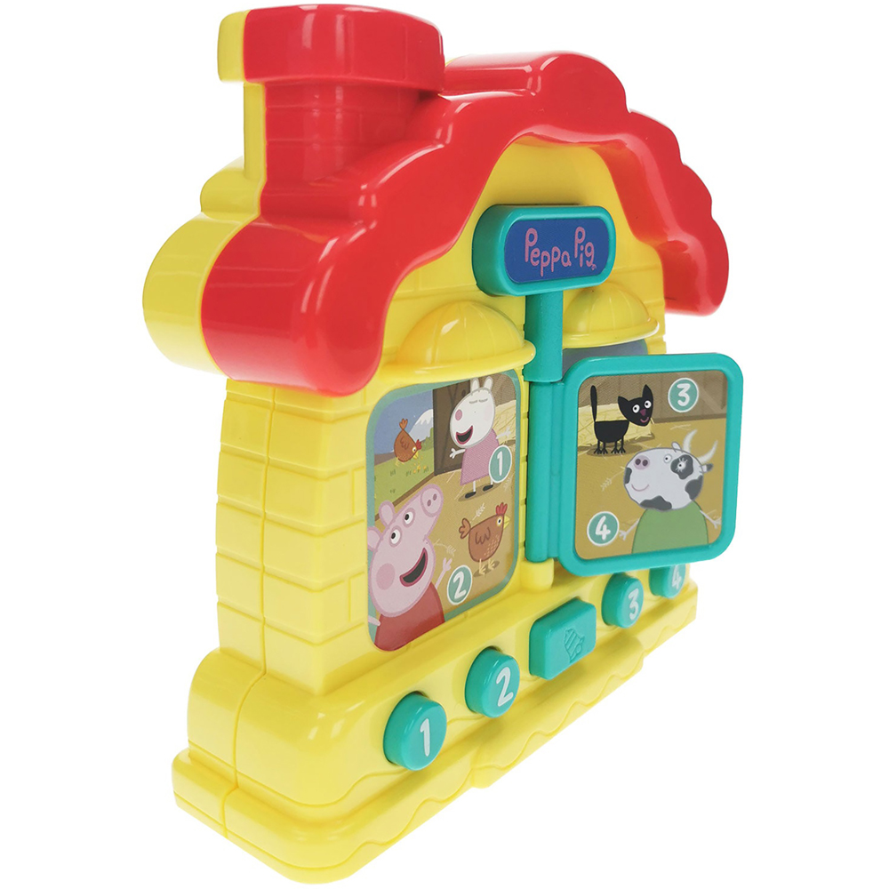 REIG Peppa Pig Yellow and Red Musical House Image 3