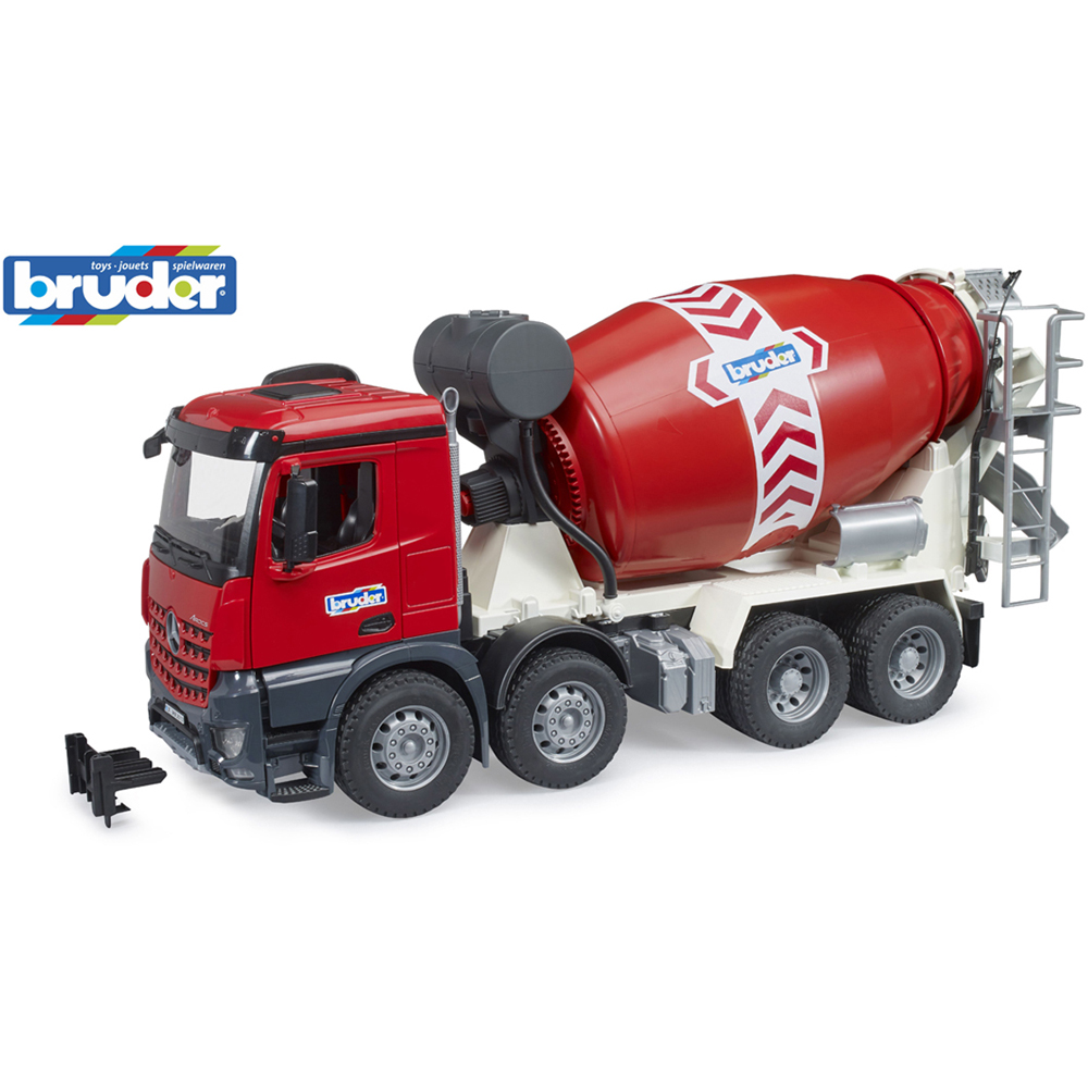 Bruder Kids MB Arocs Cement Mixer Truck Playset Model Image 8