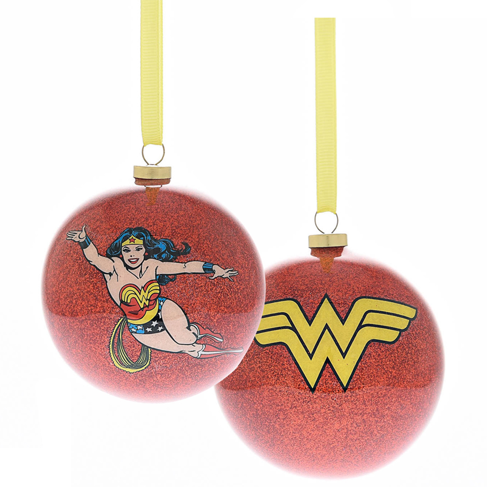 DC Comic Heroes Christmas Baubles 12 Pack Image 5