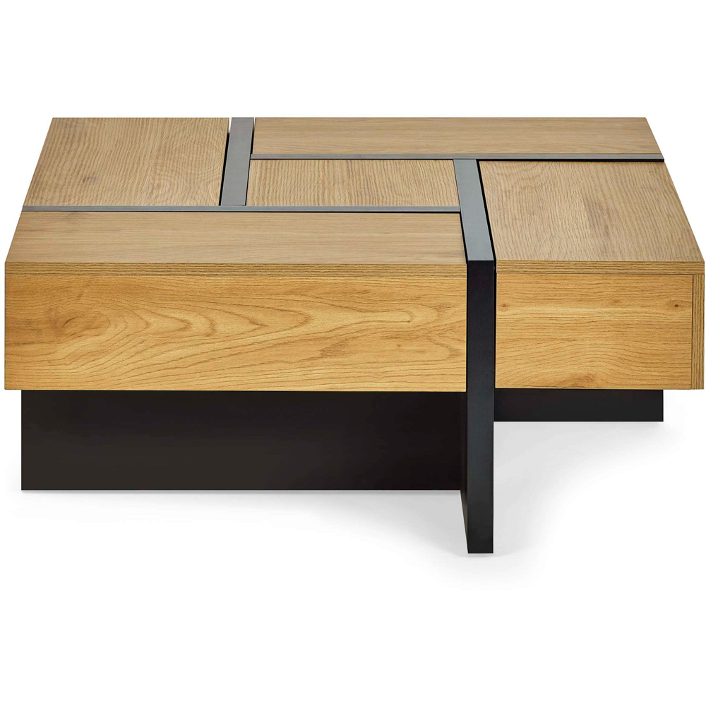 Julian Bowen Tahoe Square Storage Coffee Table Image 4