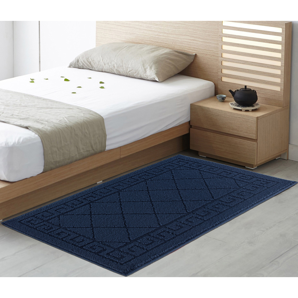 Smart Living Tribela Navy Gel Back Non-Slip Mat 80 x 300cm Image 4