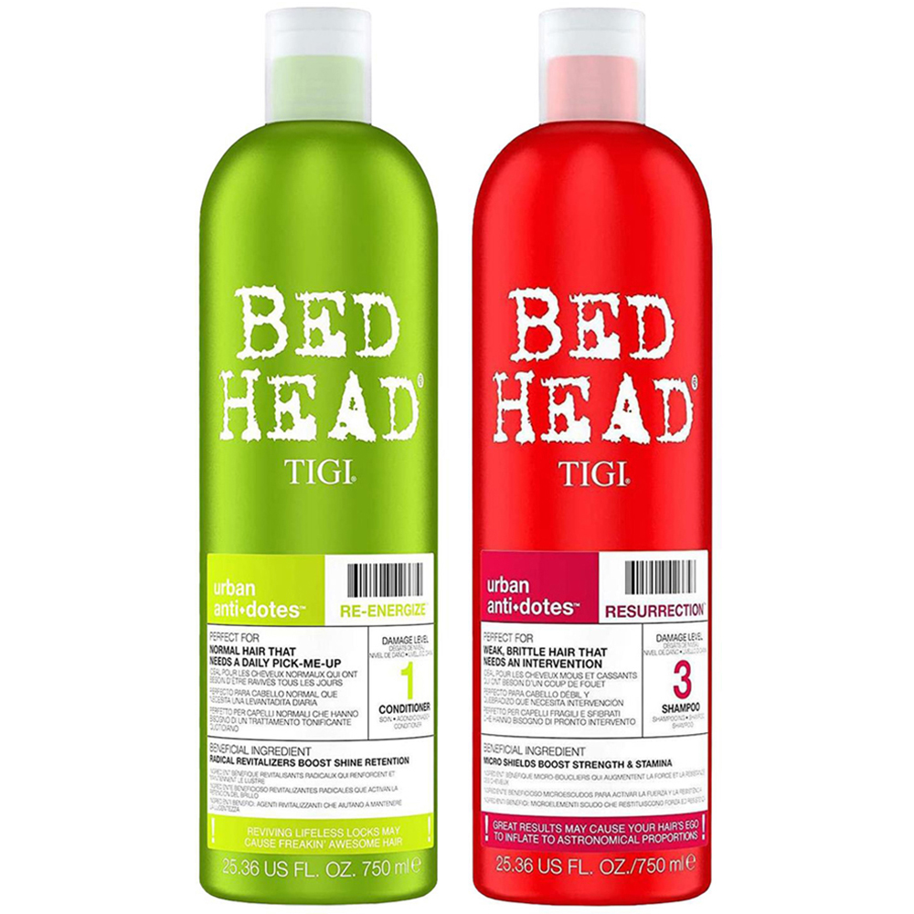 TIGI Bed Head Urban Antidotes Shampoo and Conditioner Set 750ml Image 1