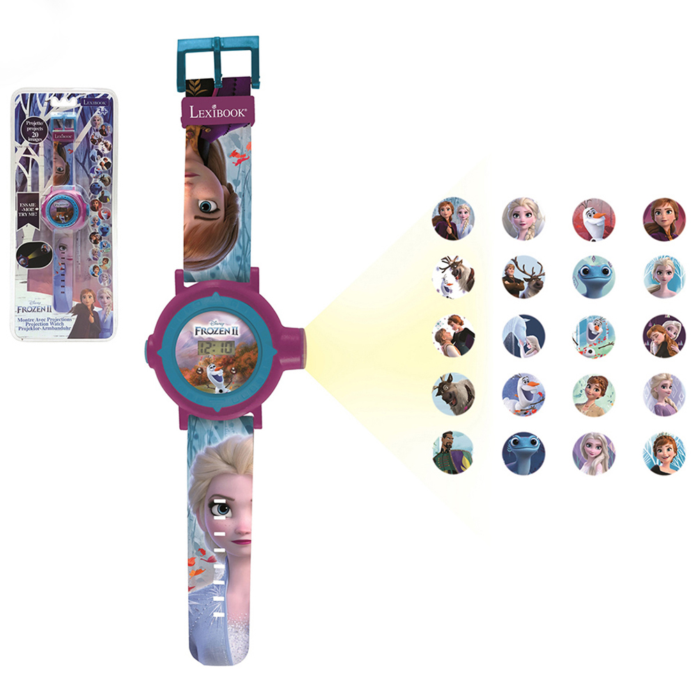 Lexibook Disney Frozen II Children Projection Watch Image 4