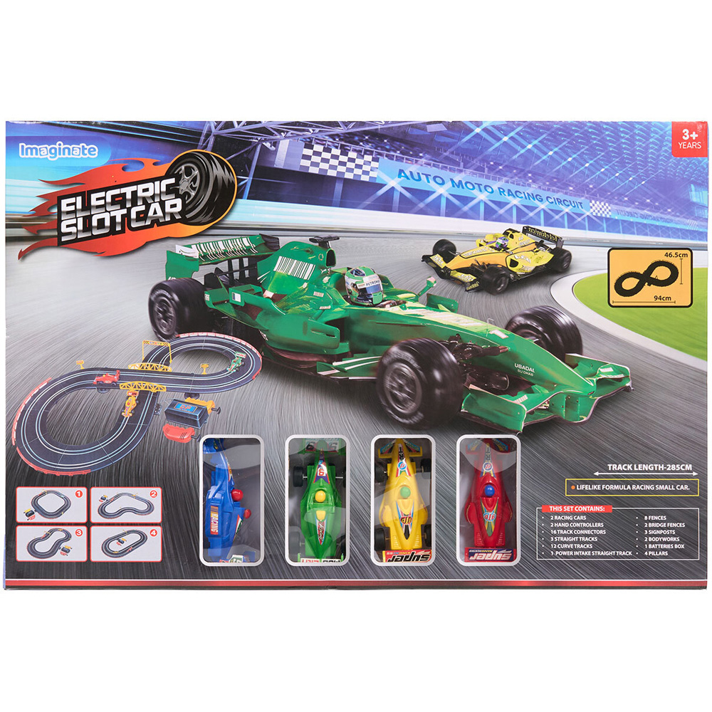 Imaginate Electric Slot Car Racing Playset Image 2