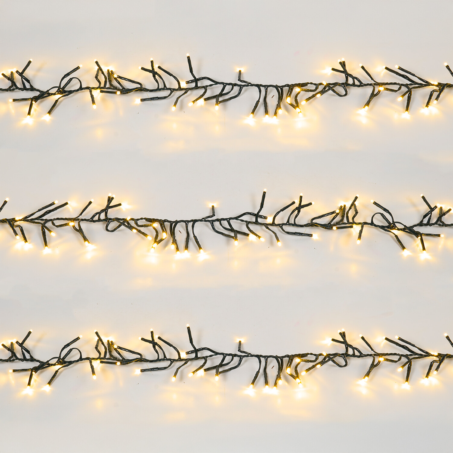 4000 LED Warm White Cluster Light Chain Warm White Image 3