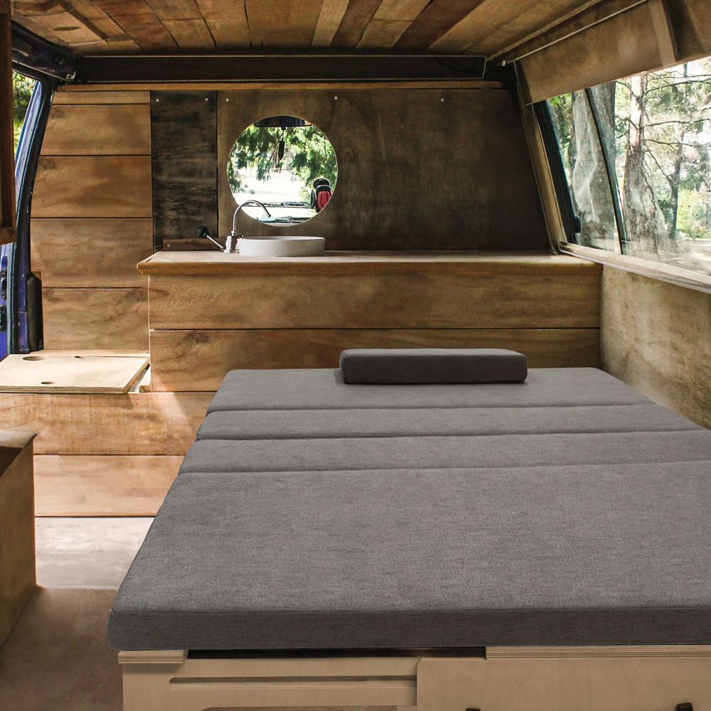 Monstershop L Shaped Camper Van Bed Image 2