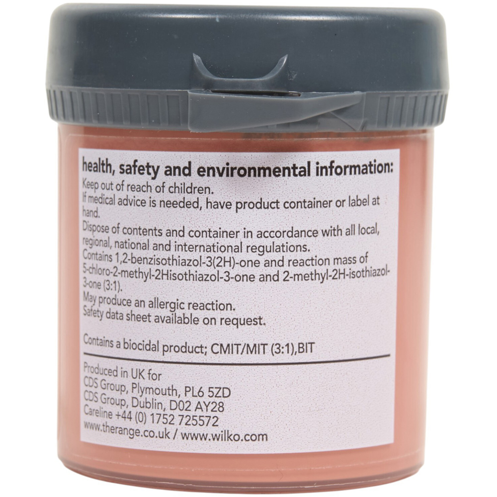 wilko Emulsion Paint Tester Pot Clay Rose Image 2