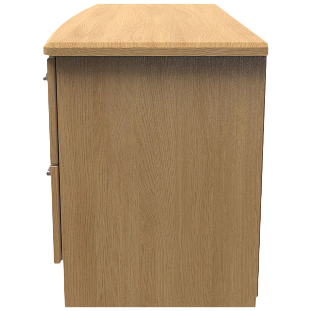 Crowndale Sherwood 4 Drawer Oak Bed Box Image 3