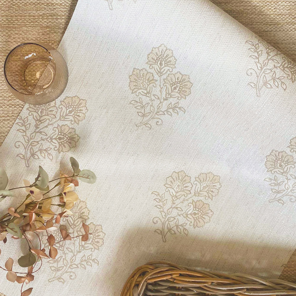 Belgravia Decor Carlotta Motif Cream and Gold Wallpaper Image 4